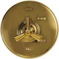 Newport Brass Escutcheon Complete With Flange in Polished Brass Uncoated (Living) 12242/03N